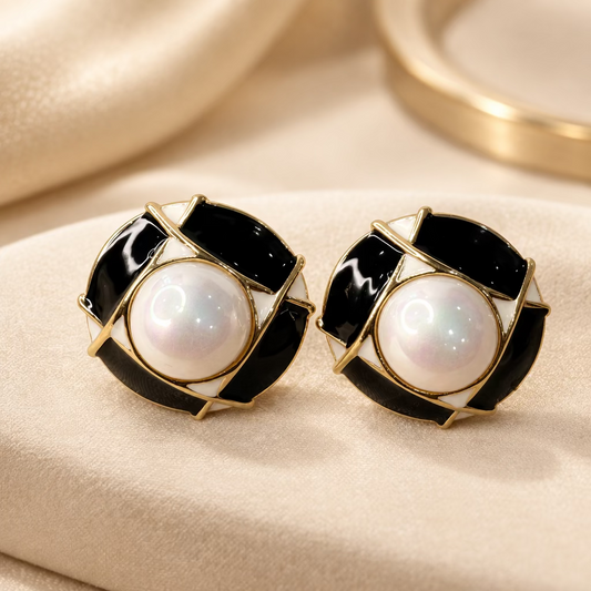 Majiali brand geometric stud
