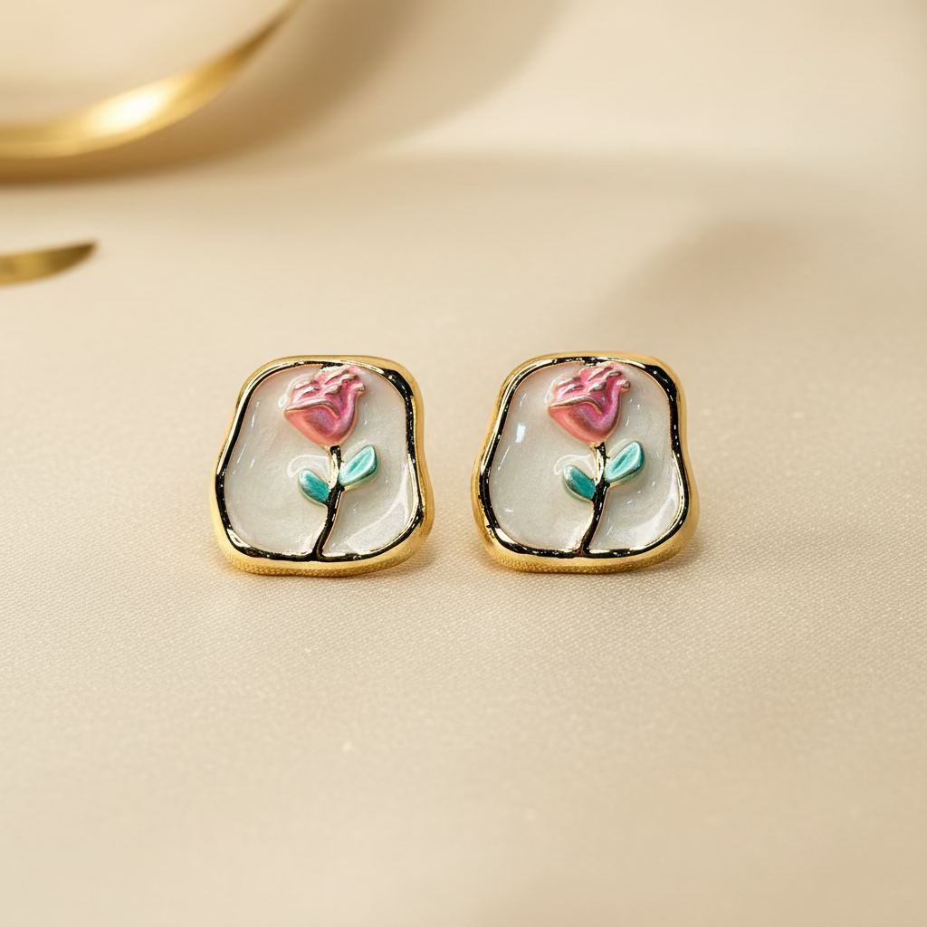 Majiali Stud Earrings