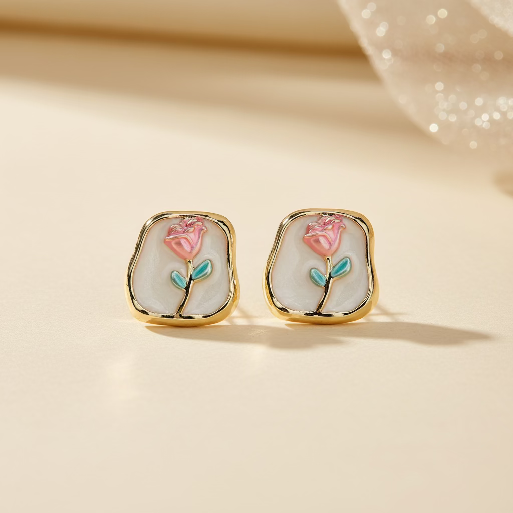 Majiali Stud Earrings