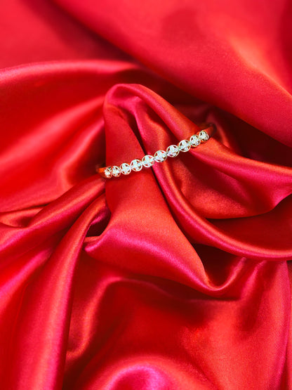 Contemporary Halo Kada Bangle