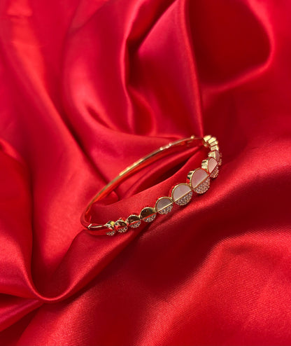 Cubic Zirconia Kada Bangle