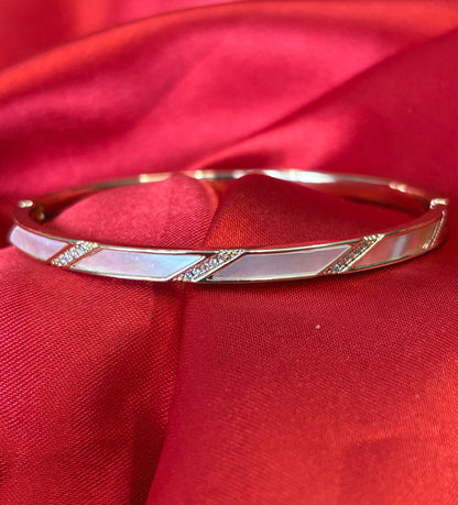 Mother Of Pearl Inlay Bangle