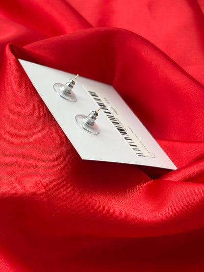 SILVER TONED EARRINGS