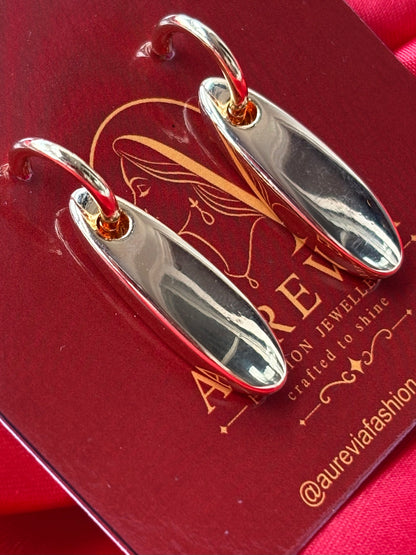 OVAL DROPP EARRINGS