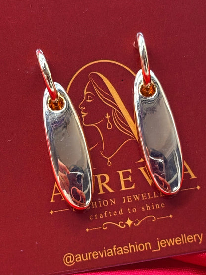 OVAL DROPP EARRINGS