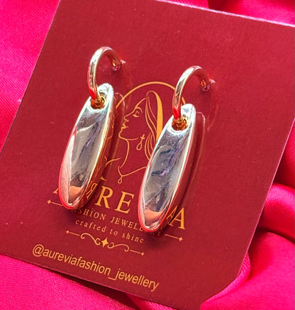 OVAL DROPP EARRINGS