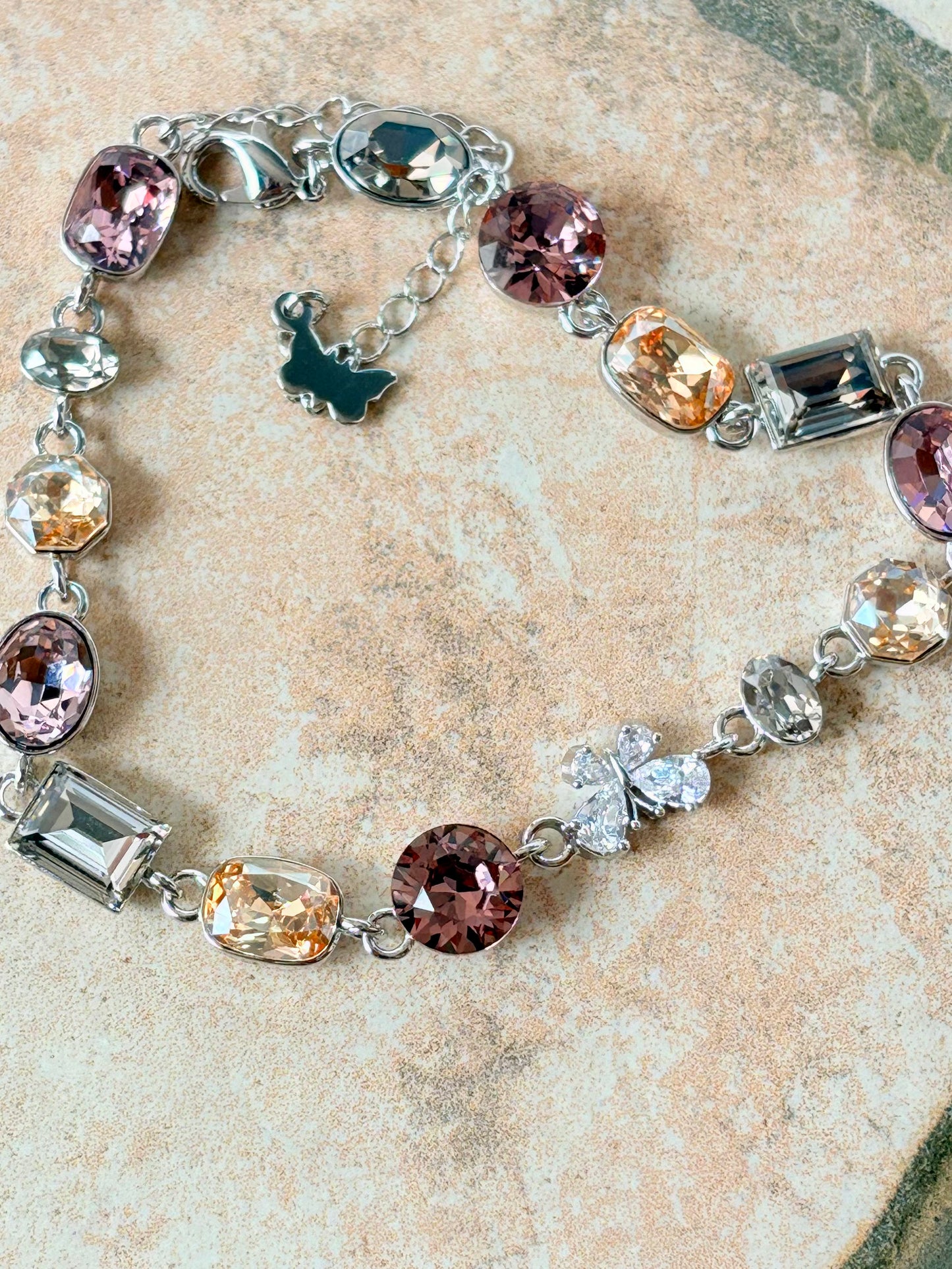 Multi Crystal Bracelet