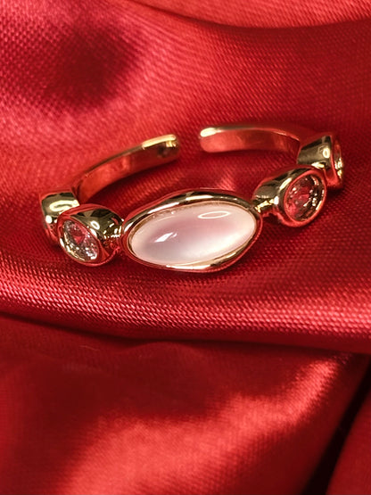 Rose Quartz Dream Ring