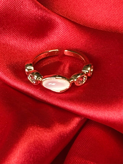 Rose Quartz Dream Ring